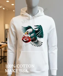 Philadelphia Eagle Kansas City Chiefs Game Day funny america t-shirts