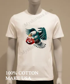 Philadelphia Eagle Kansas City Chiefs Game Day funny america t-shirts