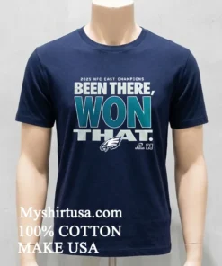 Philadelphia Eagles Been There Won That Shirt Navy Shirt