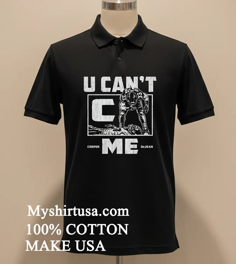 Philadelphia Eagles Cooper Dejean U Cant C Me Shirt Balck Shirt 2