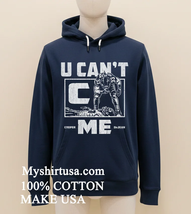 Philadelphia Eagles Cooper Dejean U Cant C Me Shirt Navy Shirt 1