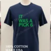 Philadelphia Eagles It Was A Pick 6 Shirt Navy Shirt