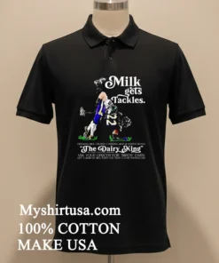 Philadelphia Eagles Milk Gets Tackles The Dairy King T Shirt