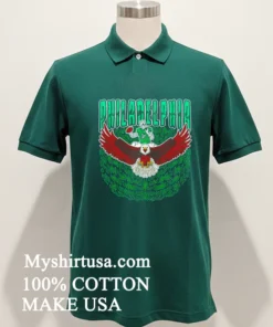 Philadelphia Eagles Skeleton Football Player Riding An Eagle Shirt