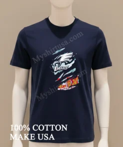 Philadelphia Eagles Super Bowl Lix 2025 New Logo Team Design funny america t-shirts