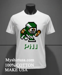 Philadelphia Eagles Tecmo Super Bowl Football Player Video Games Shirt