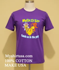 Pikachu Mosh It Up Catch Us In The Pit Shirt