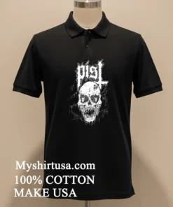 Pisl Metal Skull funny america t-shirts