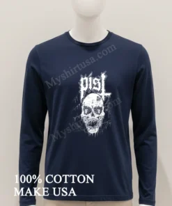 Pisl Metal Skull funny america t-shirts