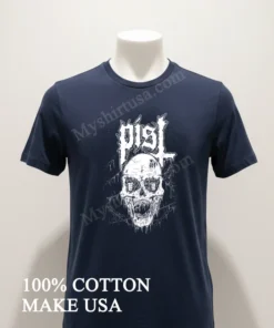 Pisl Metal Skull funny america t-shirts