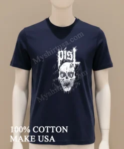 Pisl Metal Skull funny america t-shirts