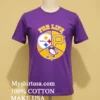 Pittsburgh For Life Logo Sports 2026 Shirt Purple Shirt