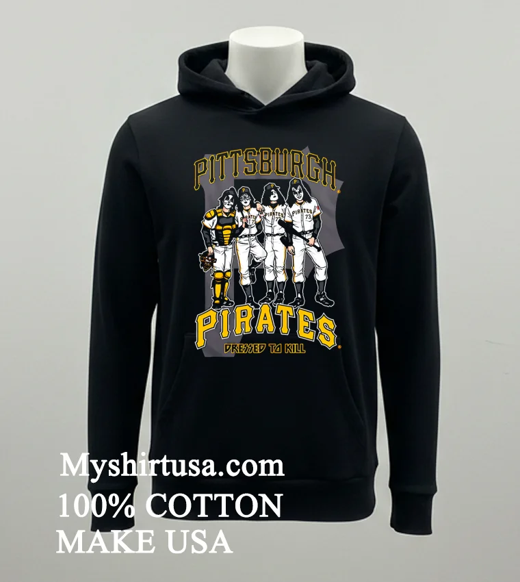 Pittsburgh Pirates X Dressed To Kill Shirt - balck-shirt Pittsburgh Pirates X Dressed To Kill Shirt Balck Shirt