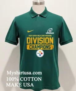 Pittsburgh Steelers 2025 Super Wild Card Weekend Division Champions Shirt