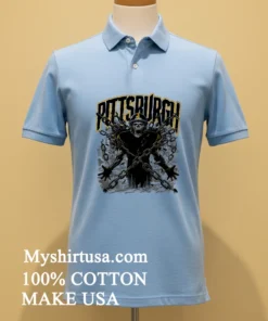 Pittsburgh Steelers Football Skeleton Art Shirt