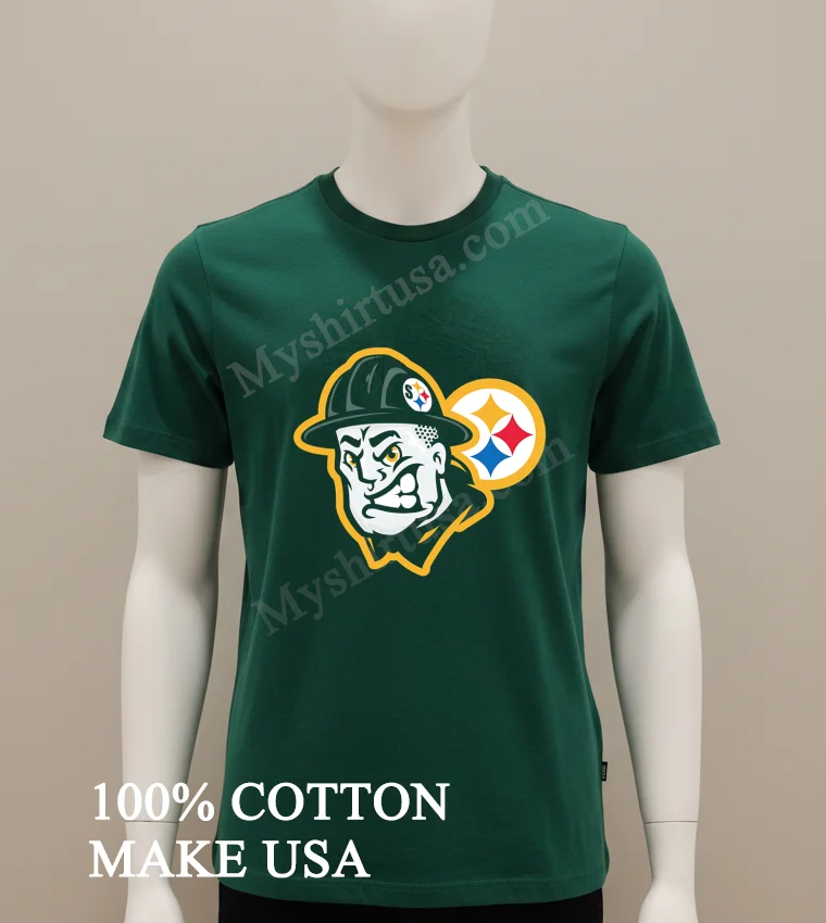 Pittsburgh Steelers New Mascot Shirt Green Shirt