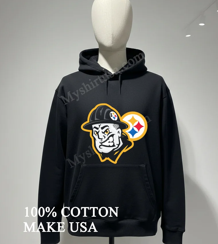 Pittsburgh Steelers New Mascot funny america t-shirts - hoodie-shirt Pittsburgh Steelers New Mascot Shirt Hoodie Shirt
