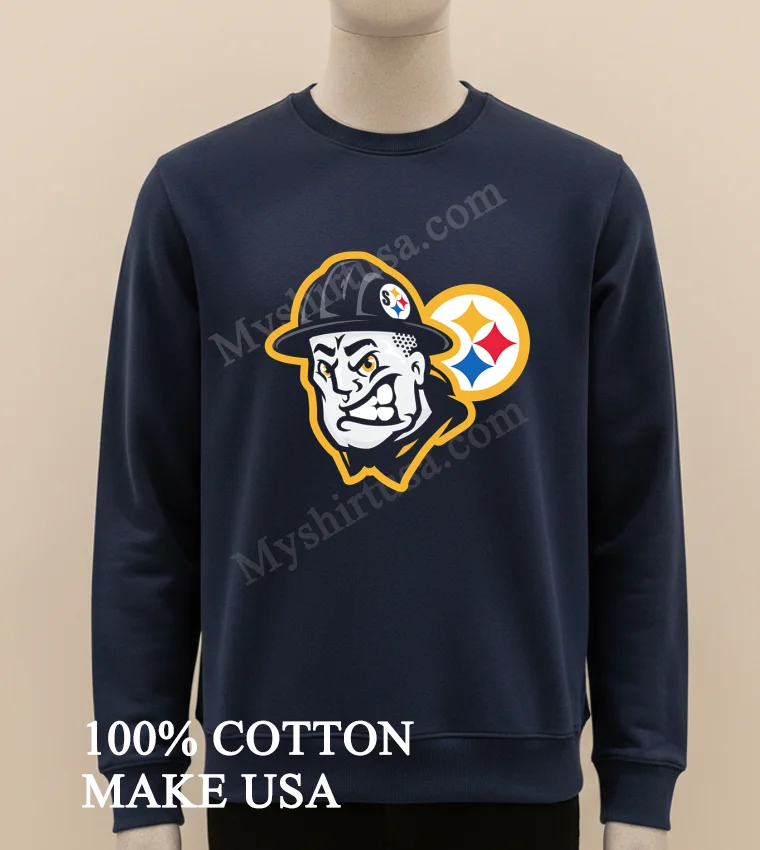 Pittsburgh Steelers New Mascot funny america t-shirts - long sleve shirt Pittsburgh Steelers New Mascot Shirt Long Sleve Shirt