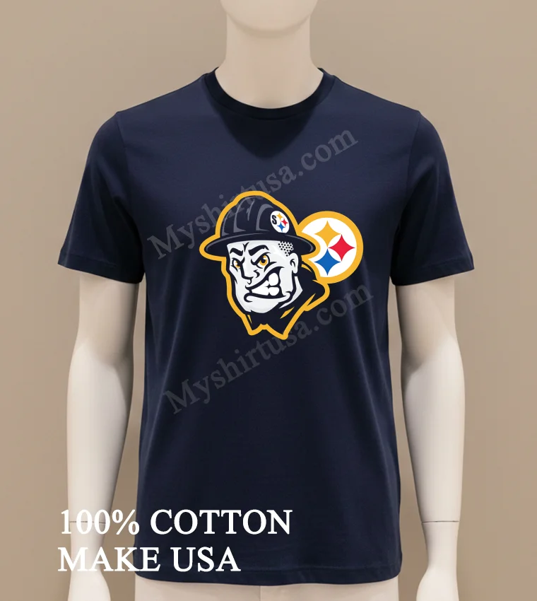 Pittsburgh Steelers New Mascot Shirt Navy Shirt