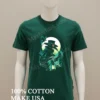 Plague Doctor Crow And Rat With Lantern Moon Night Shirt Green Shirt
