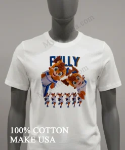 Polly Nippon Ham Fighters Mascot Character Cheerleader Graphic funny america t-shirts