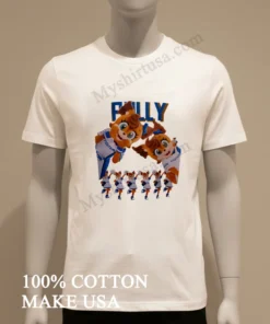 Polly Nippon Ham Fighters Mascot Character Cheerleader Graphic funny america t-shirts