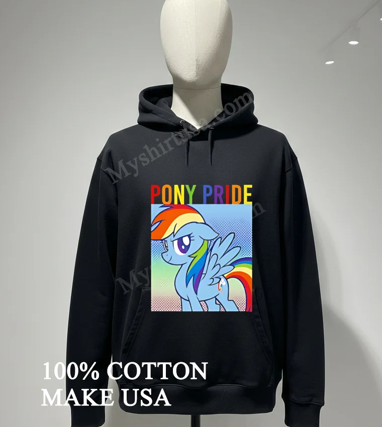 Pony Pride Rainbow Dash Little Pony Rainbow funny america t-shirts - hoodie-shirt Pony Pride Rainbow Dash Little Pony Rainbow Shirt Hoodie Shirt