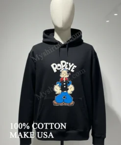 Popeye The Sailor Man Anchor Tattoos Pipe funny america t-shirts