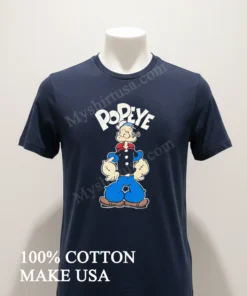 Popeye The Sailor Man Anchor Tattoos Pipe funny america t-shirts