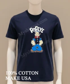 Popeye The Sailor Man Anchor Tattoos Pipe funny america t-shirts