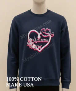 Porfa Love Lasso Heart funny america t-shirts