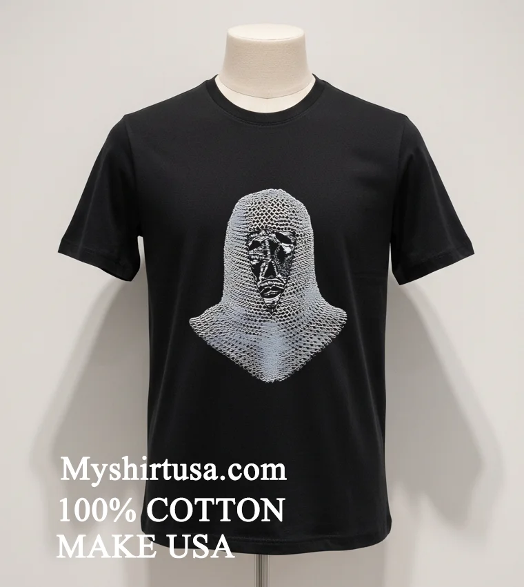 Portrayal Of Guilt Chain Mail Shirt Balck Shirt