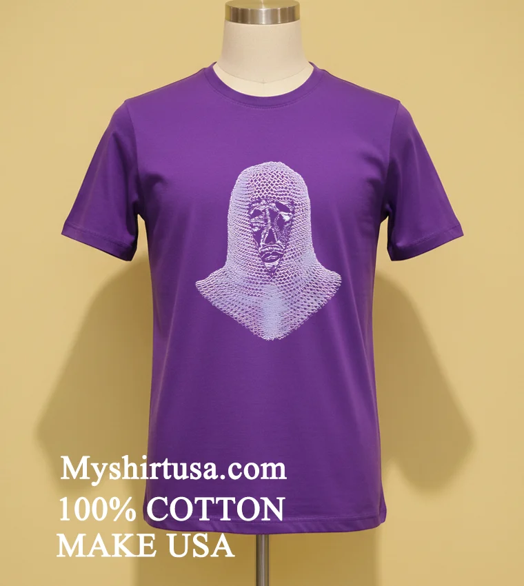 Portrayal Of Guilt Chain Mail Shirt Purple Shirt