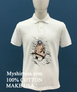 Post Apocalyptic Hunter With A Shotgun In The Snow Shirt