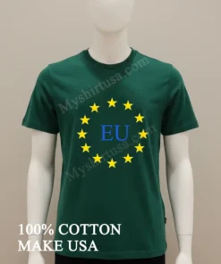 President Trump Announces 25 Tariffs On The Eu funny america t-shirts