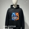 Pressure Boyz Mh Gauge With Blue And Orange Fire Shirt Hoodie Shirt