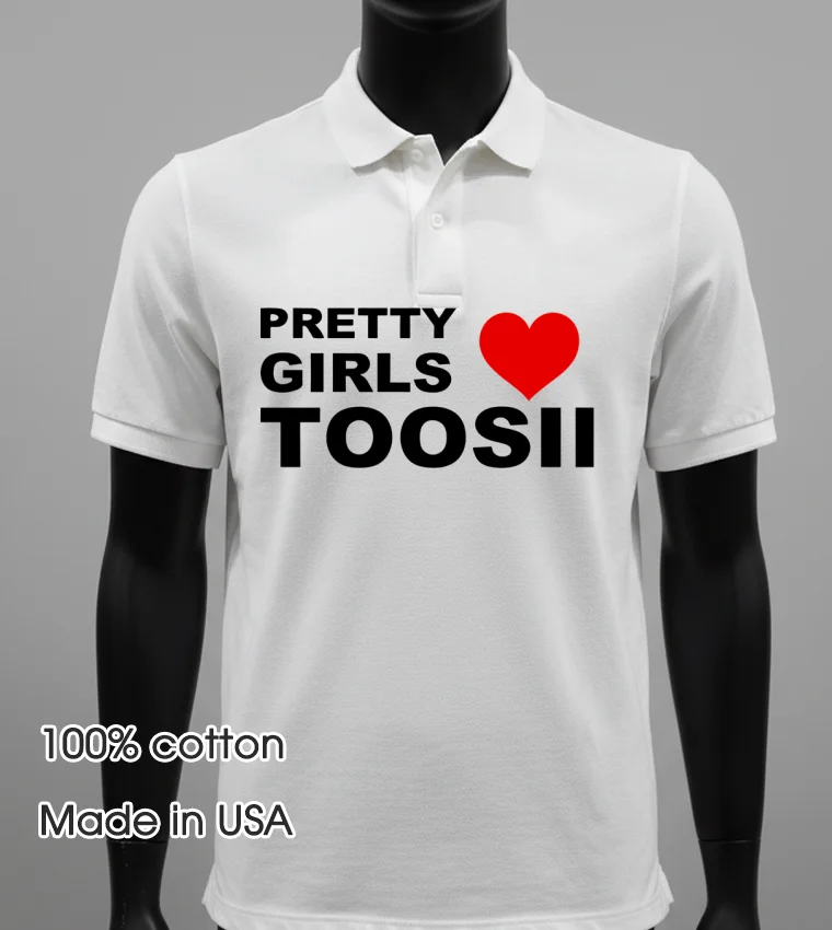 Pretty Girls Adore Toosii Shirt White T Shirt 1