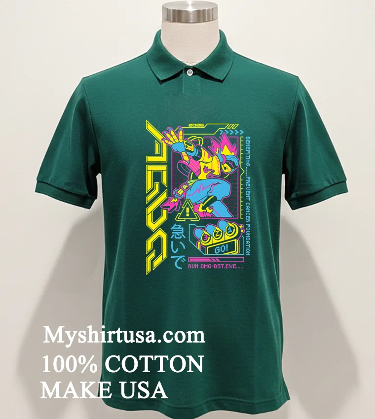 Prevent Cancer Foundation Run Dmg Bstexe Art Shirt Green Shirt