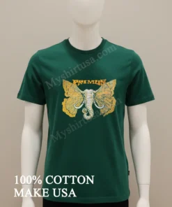 Primus Band Elephant With Butterfly Wings Psychedelic Rock Music funny america t-shirts