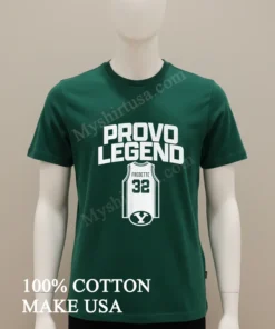 Provo Legend Jimmer Fredette 32 Brigham Young University Jersey funny america t-shirts