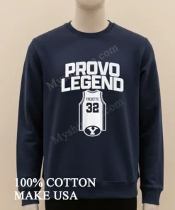 Provo Legend Jimmer Fredette 32 Brigham Young University Jersey funny america t-shirts