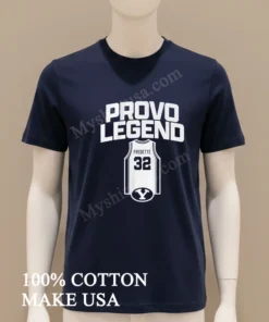 Provo Legend Jimmer Fredette 32 Brigham Young University Jersey funny america t-shirts