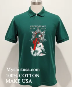 Psycho Frame Misato Graphic Retro Shirt