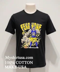 Puka Nacua Skeleton Fear None Los Angeles Rams Football Shirt Balck Shirt 1