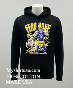 Puka Nacua Skeleton Fear None Los Angeles Rams Football Shirt