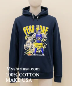 Puka Nacua Skeleton Fear None Los Angeles Rams Football Shirt