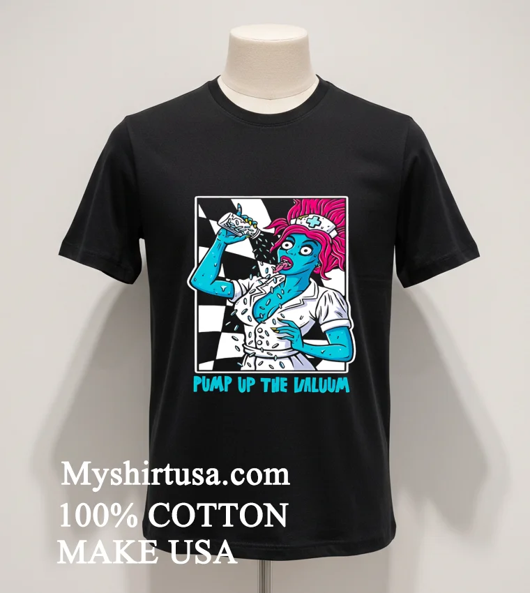 Pump Up The Valuum Nofx Vintage Shirt Balck Shirt