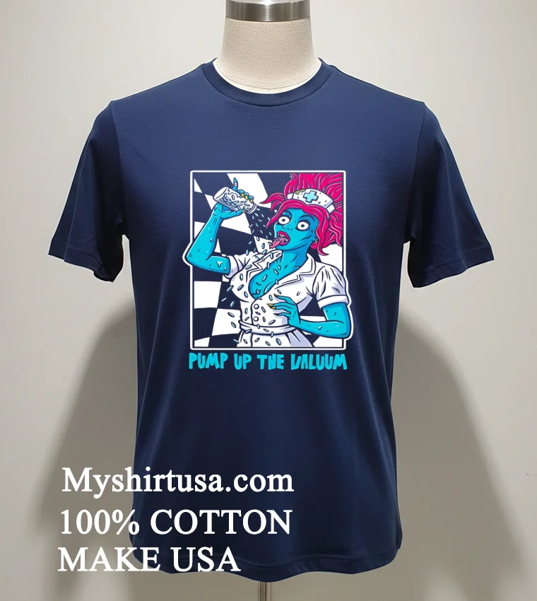 Pump Up The Valuum Nofx Vintage Shirt Navy Shirt 1