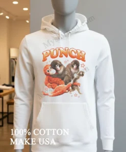 Punch Monkeys With Plush Toys And Orange Stars funny america t-shirts