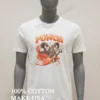 Punch Monkeys With Plush Toys And Orange Stars Shirt White T Shirt 1